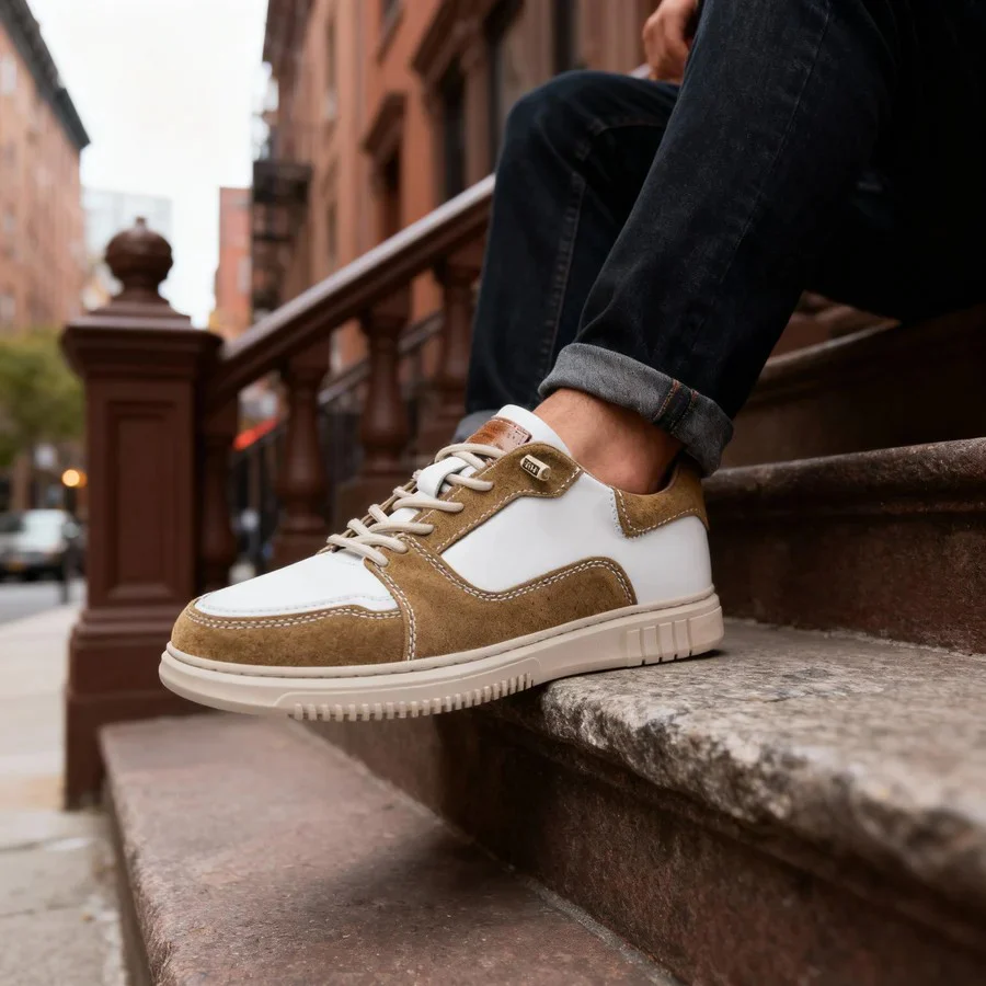 Julian | Zeitlose Wildleder Sneakers für Herren