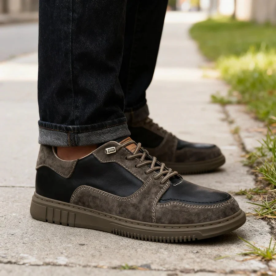 Julian | Zeitlose Wildleder Sneakers für Herren - Image 4