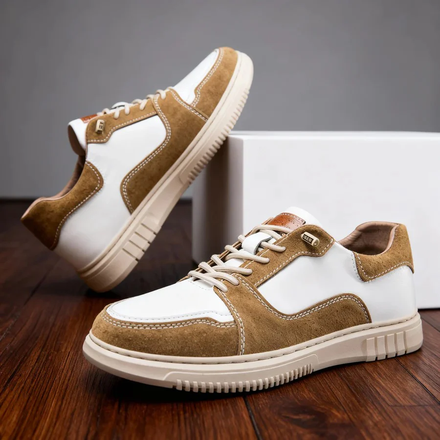 Julian | Zeitlose Wildleder Sneakers für Herren - Image 5