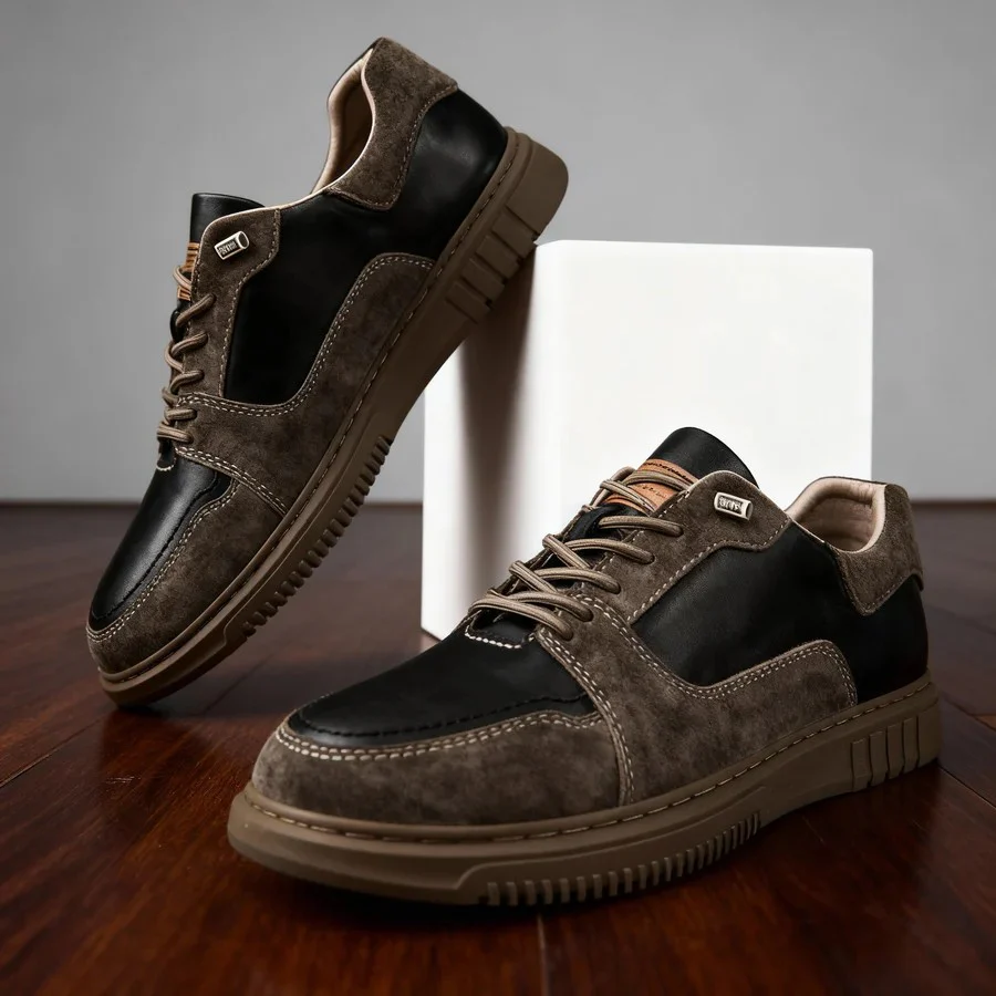 Julian | Zeitlose Wildleder Sneakers für Herren - Image 6
