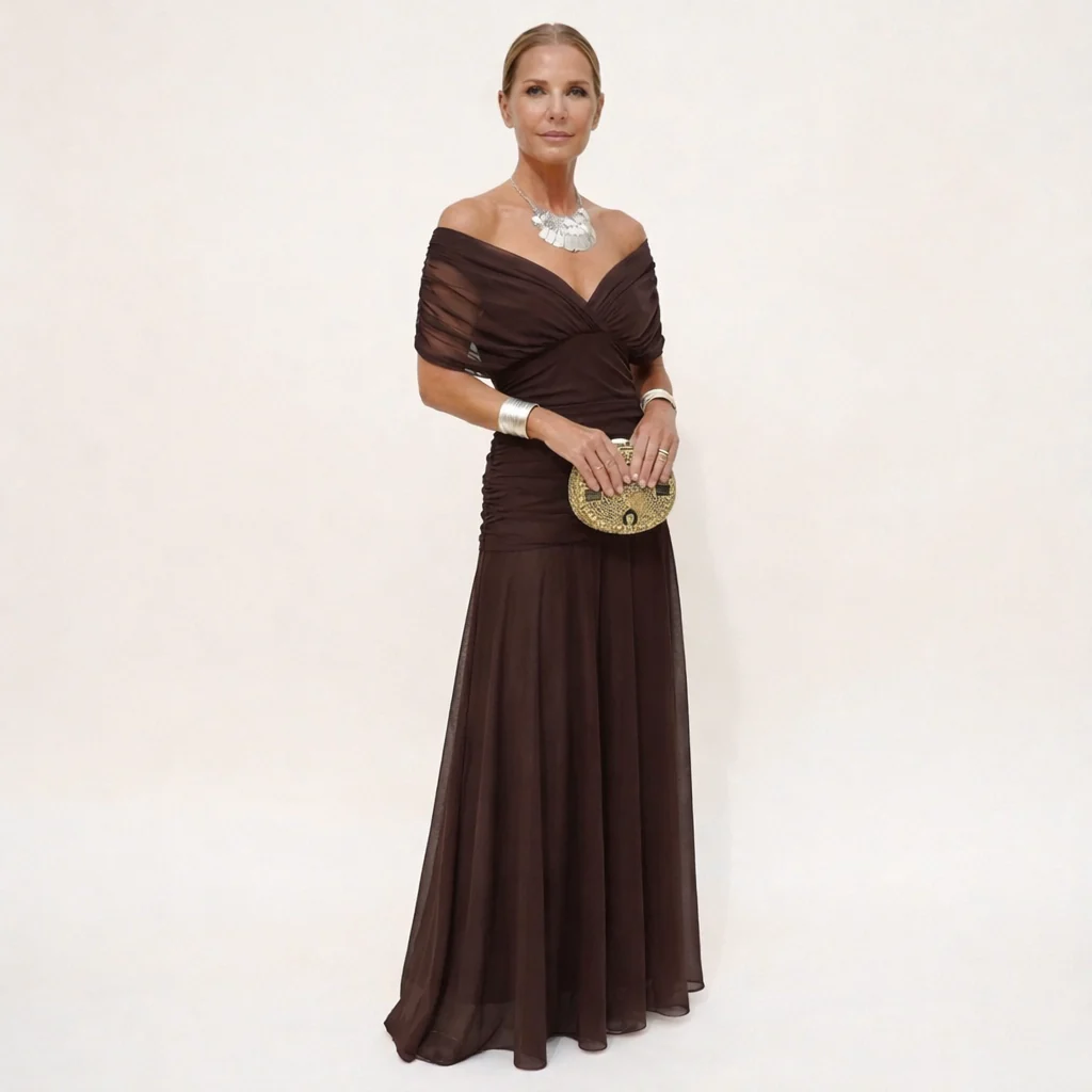 Juliana | Fließendes Maxikleid für Damenmode - Image 8