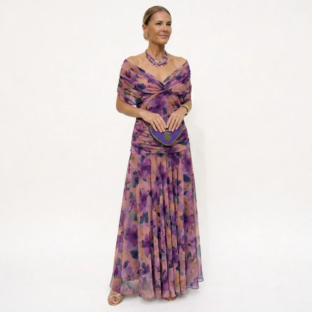 Juliana | Fließendes Maxikleid für Damenmode - Image 9