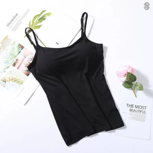 Juliane | Bequemes Tanktop mit integriertem BH