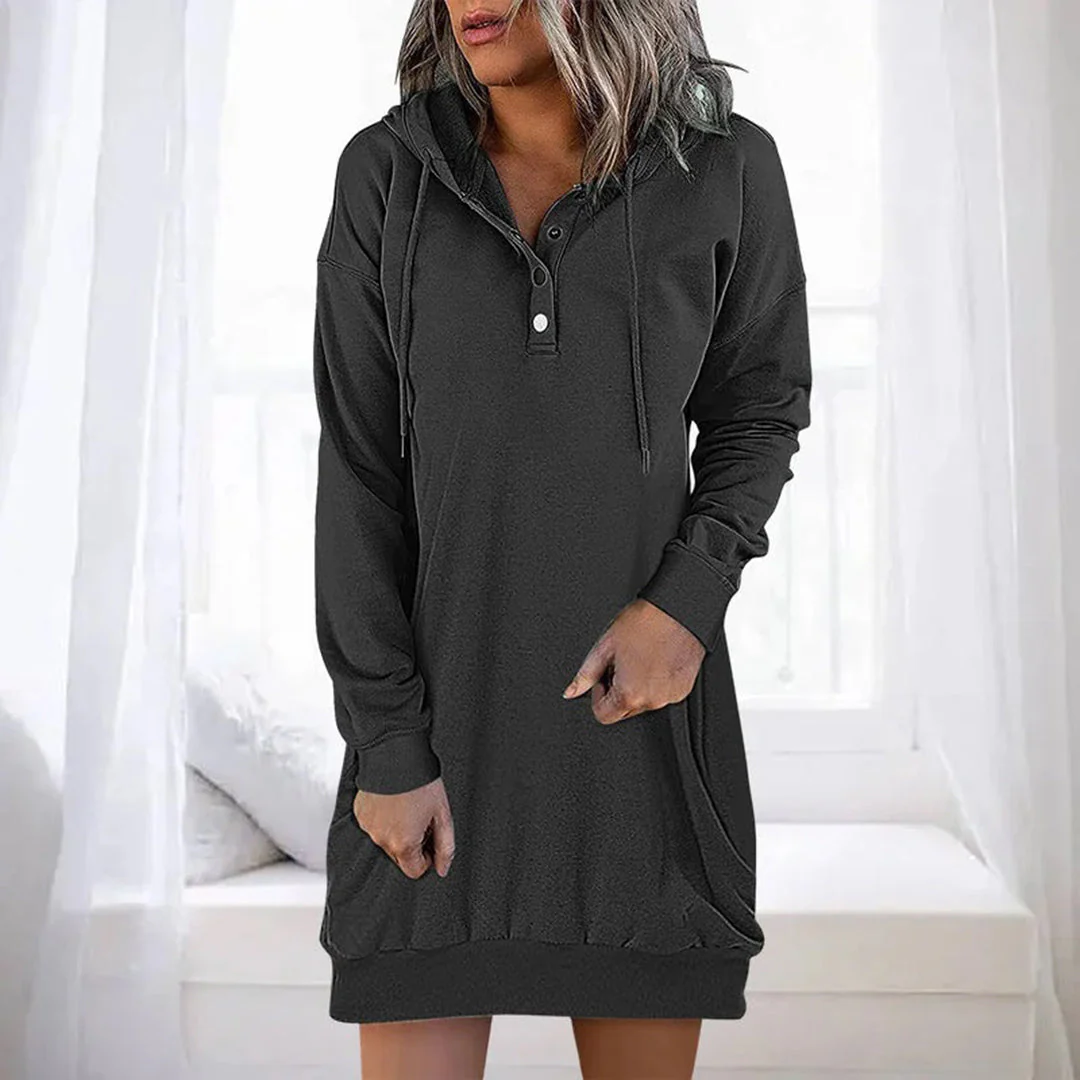 Kapuzenkleid für Damen