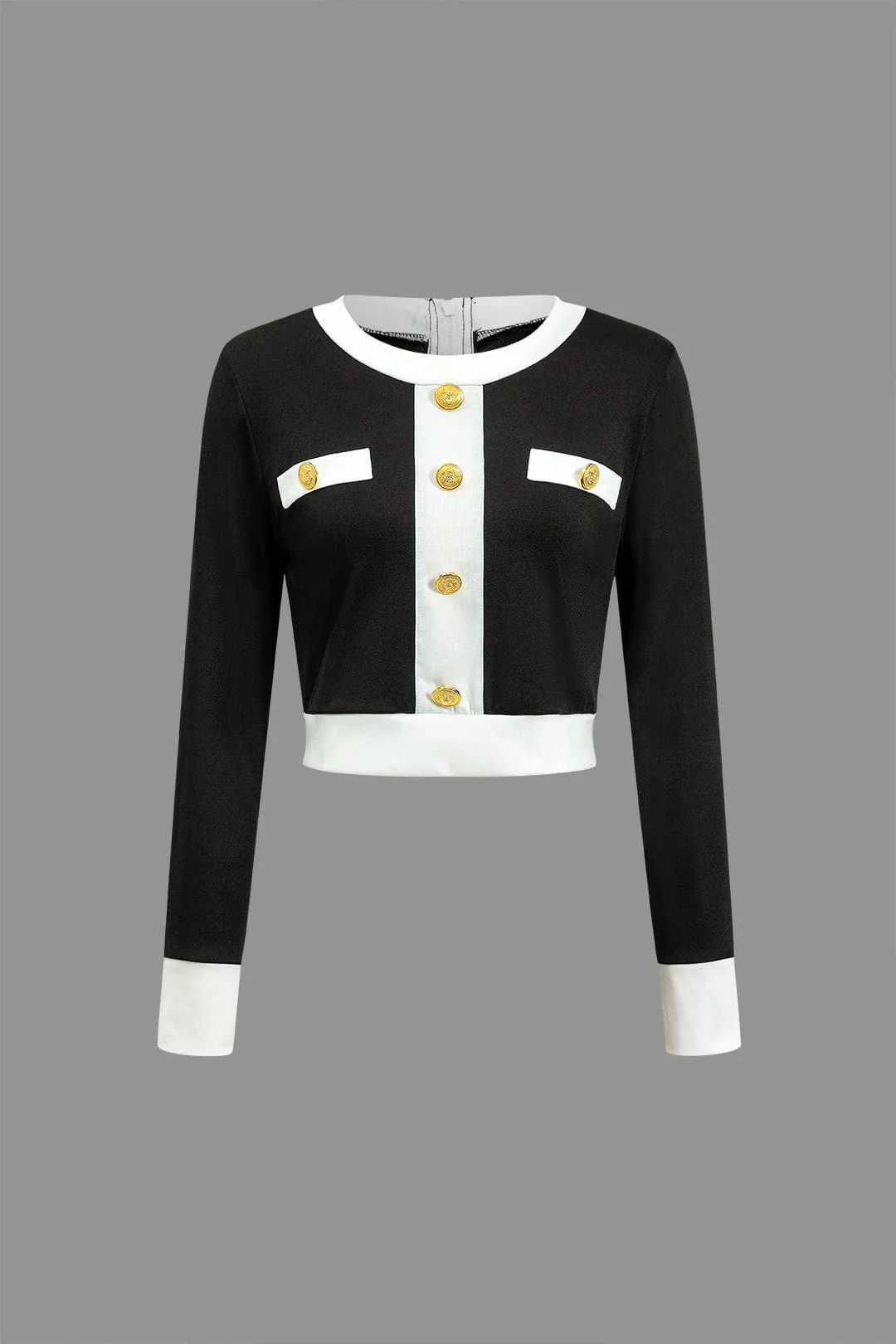 Karina | Elegantes Zweiteiler-Set mit Button-Detail & Minirock