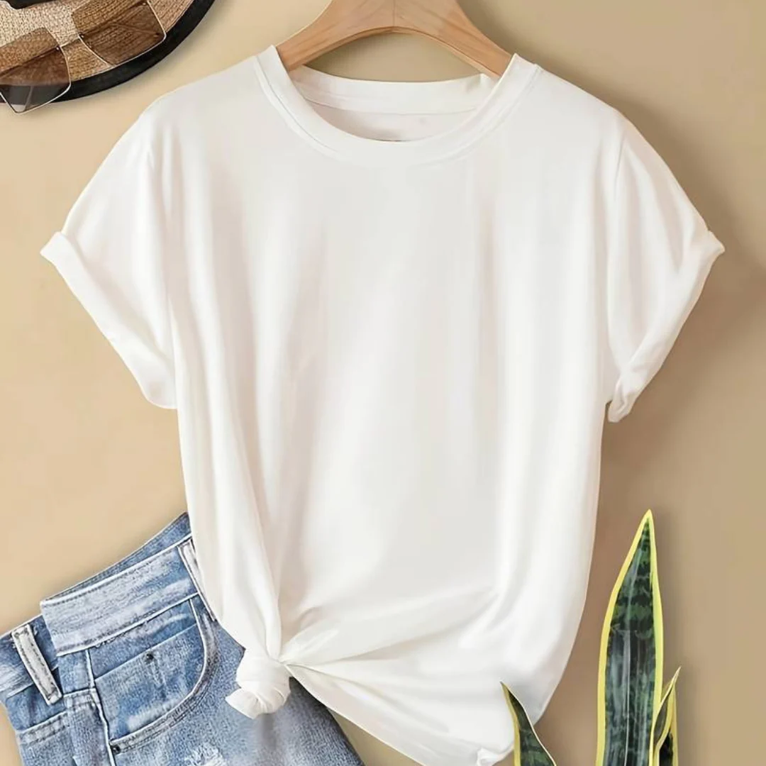 Karolin | Weiches bequemes lässiges T Shirt