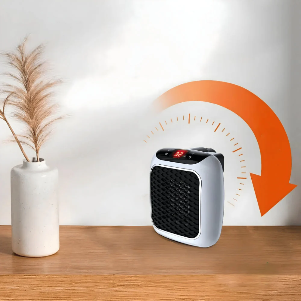 Keramik Wandheizlüfter Tragbar Energieeffizient Schnellheizend - Image 2