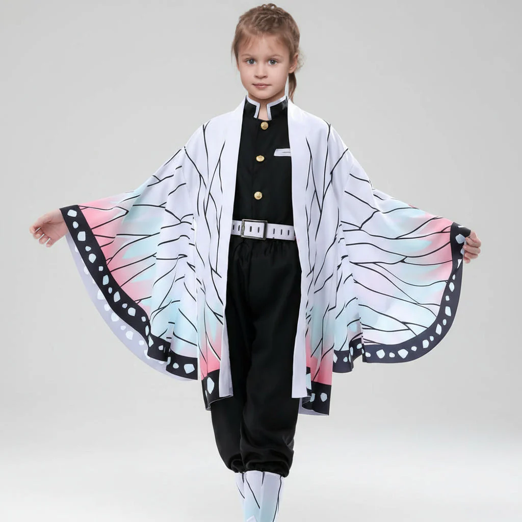 Kinder Kimono Cosplay Kostüm-Set aus Polyester - Image 12