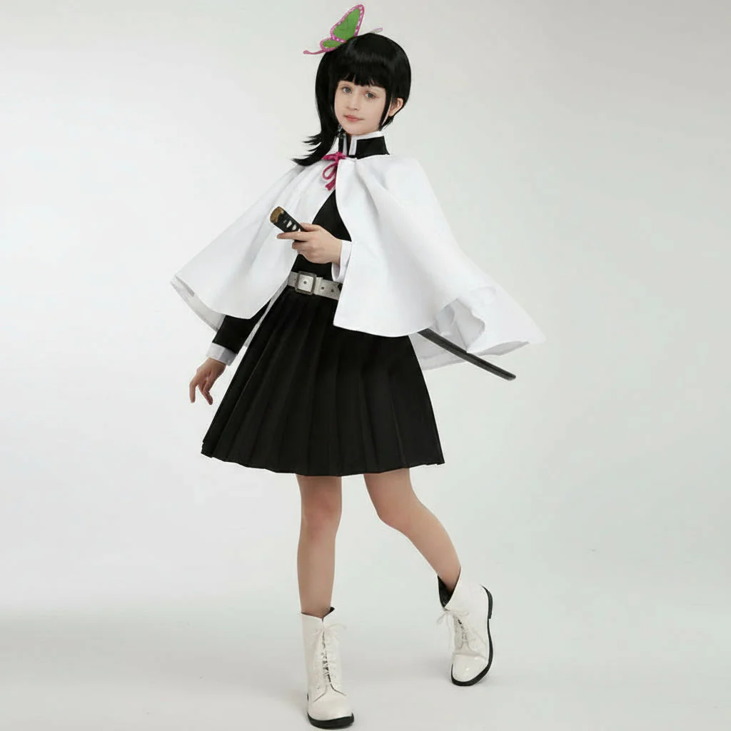 Kinder Kimono Cosplay Kostüm-Set aus Polyester - Image 14