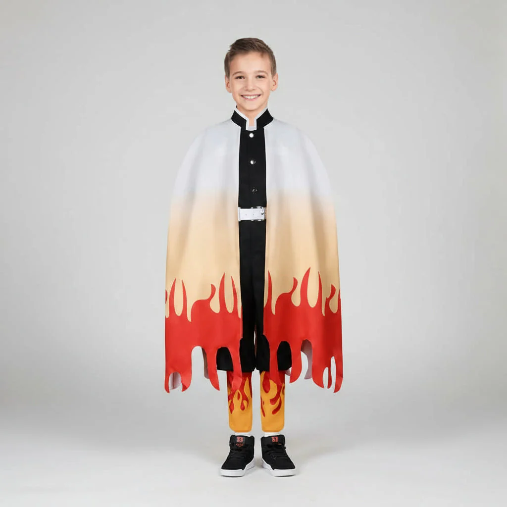 Kinder Kimono Cosplay Kostüm-Set aus Polyester - Image 15