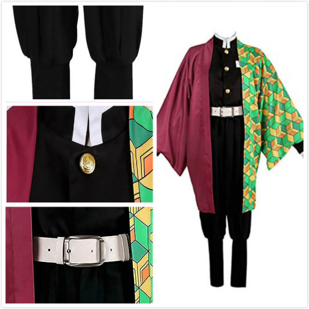 Kinder Kimono Cosplay Kostüm-Set aus Polyester - Image 5