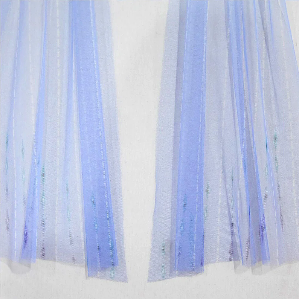 Kinder Prinzessin Kleid Blau Tüll Kostüm - Image 9