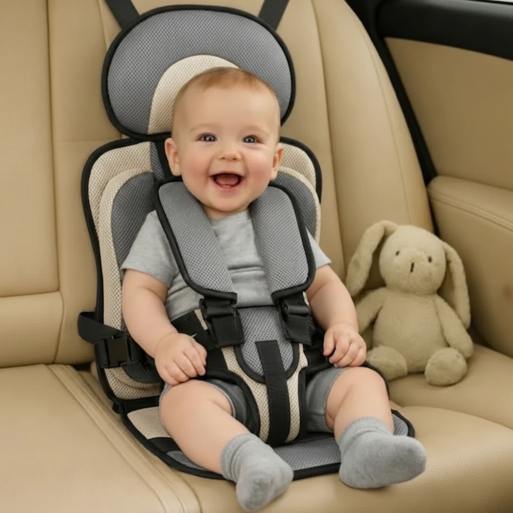 Kinder Sitzerhöhung Auto Tragbar Baby Kind Reise Sitz - Image 11
