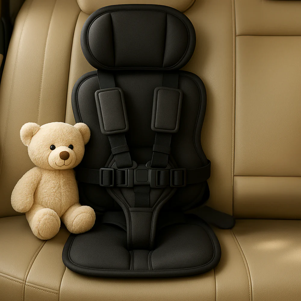 Kindersitz Auto Tragbar Gepolstert Sicherheitsgurt - Image 5