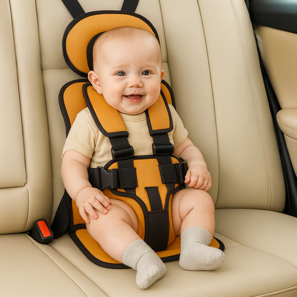 Kindersitz Auto Tragbar Gepolstert Sicherheitsgurt - Image 7
