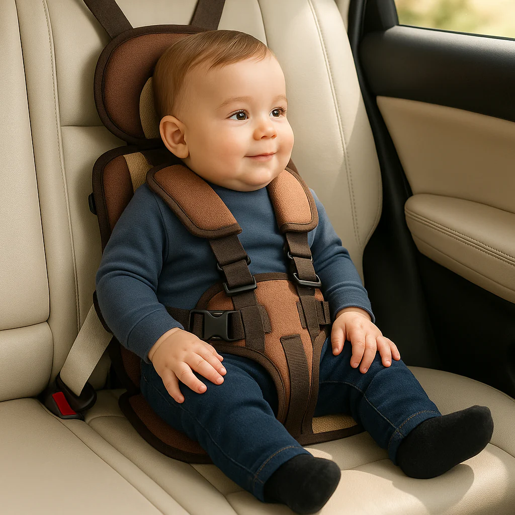 Kindersitz Auto Tragbar Sicherer Reise Booster - Image 7