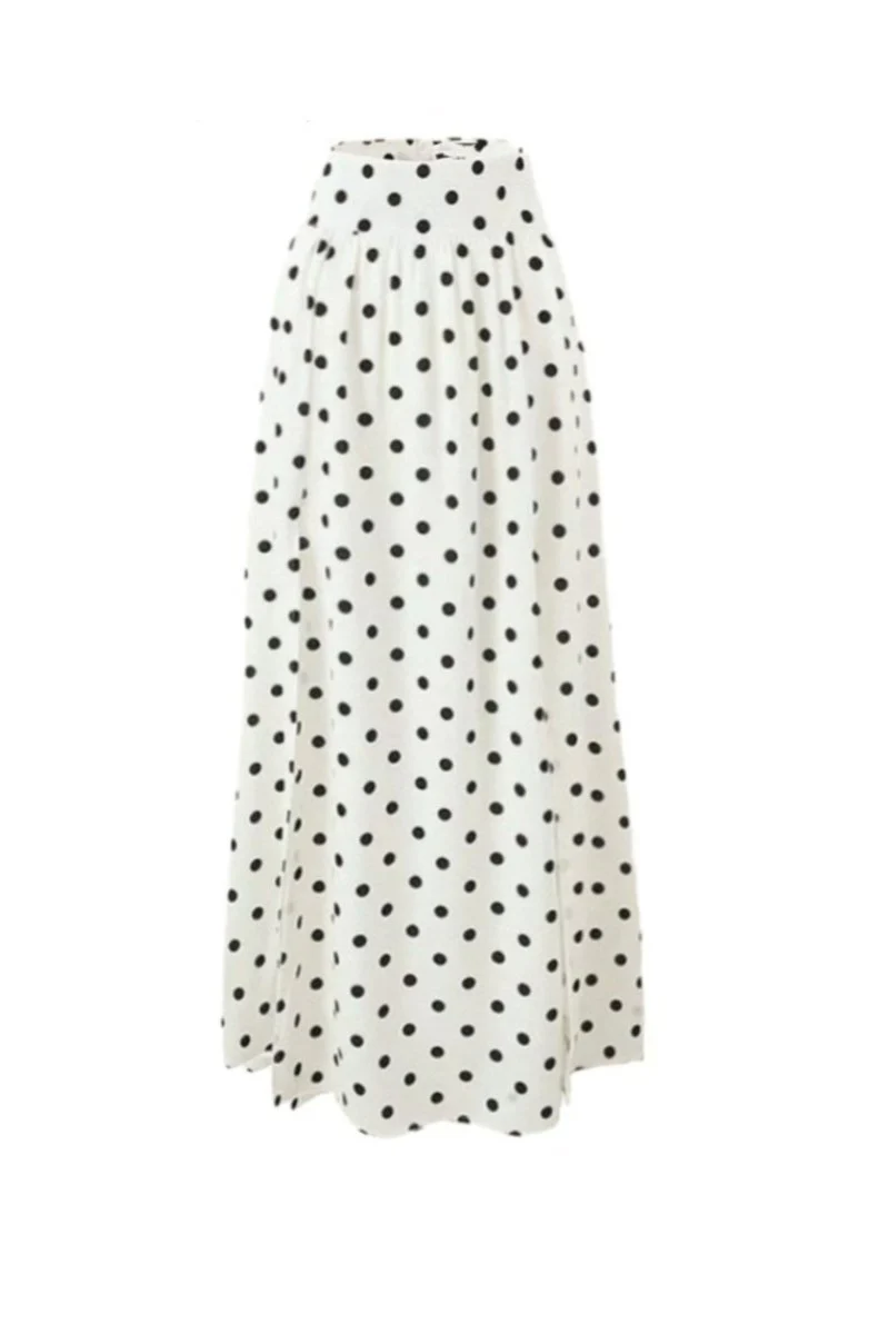 Kirsty- Ellie Polka Dot Rock Satz Weiß - Image 6