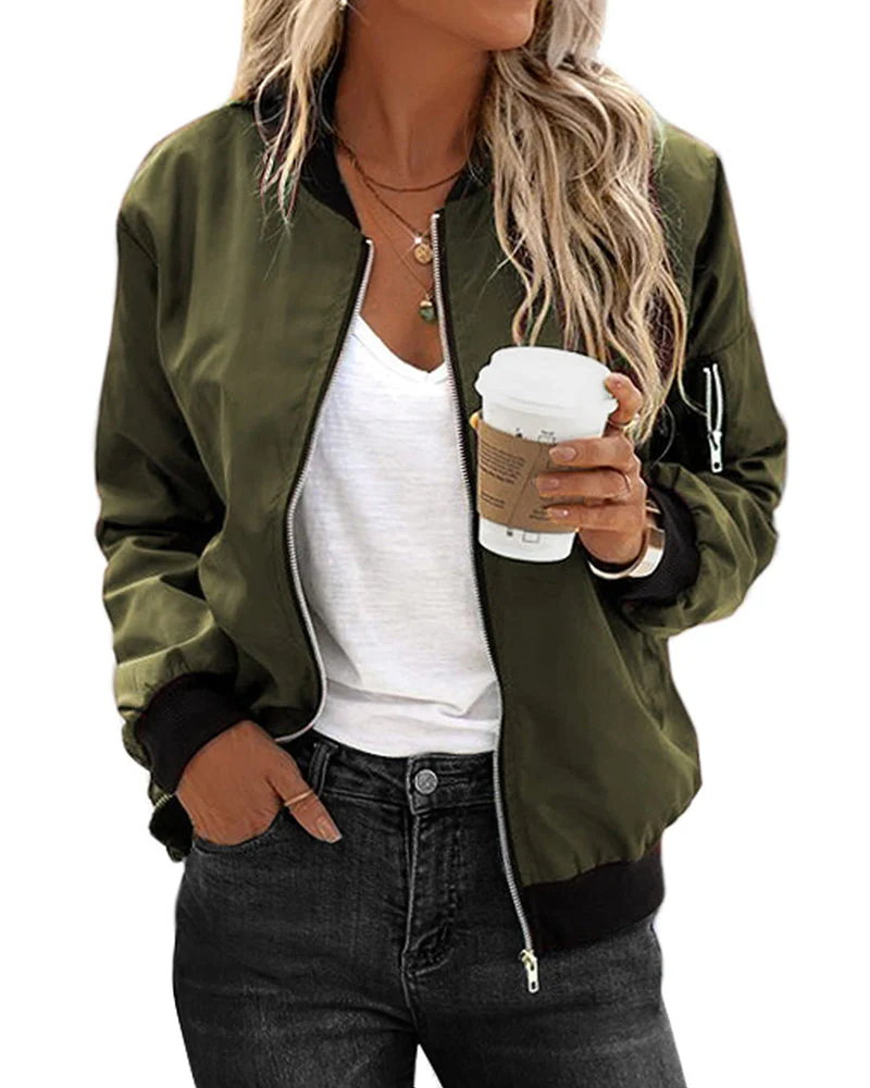 Klassische Bomberjacke für Damen - Image 7