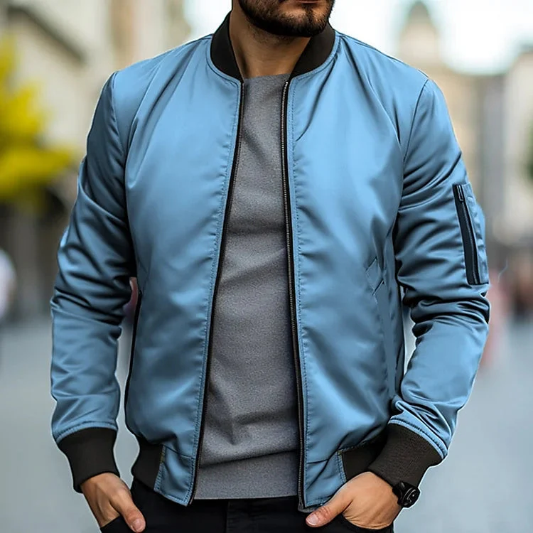 Klassische Bomberjacke für Männer - Hartwig - Image 5