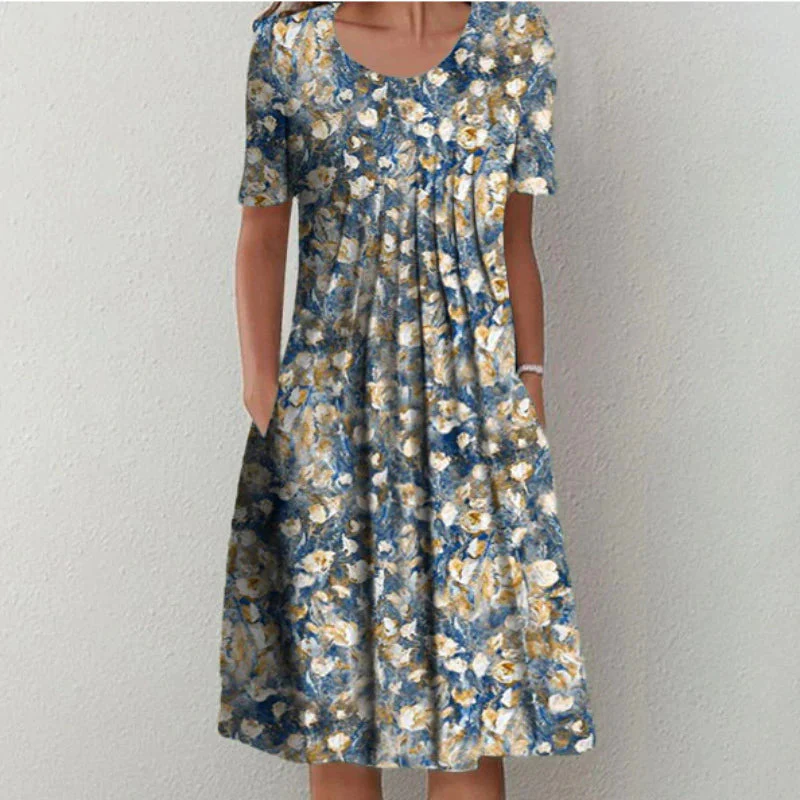 Klassisches Blumenkleid für den Sommer - Alexandria - Image 3