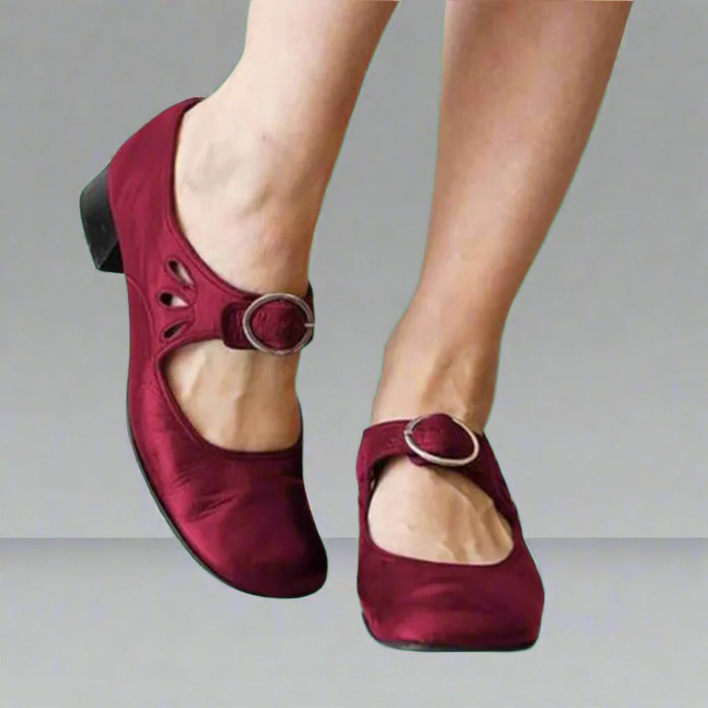 Komfortable Damen Ballerinas mit Wildlederoptik - Image 4