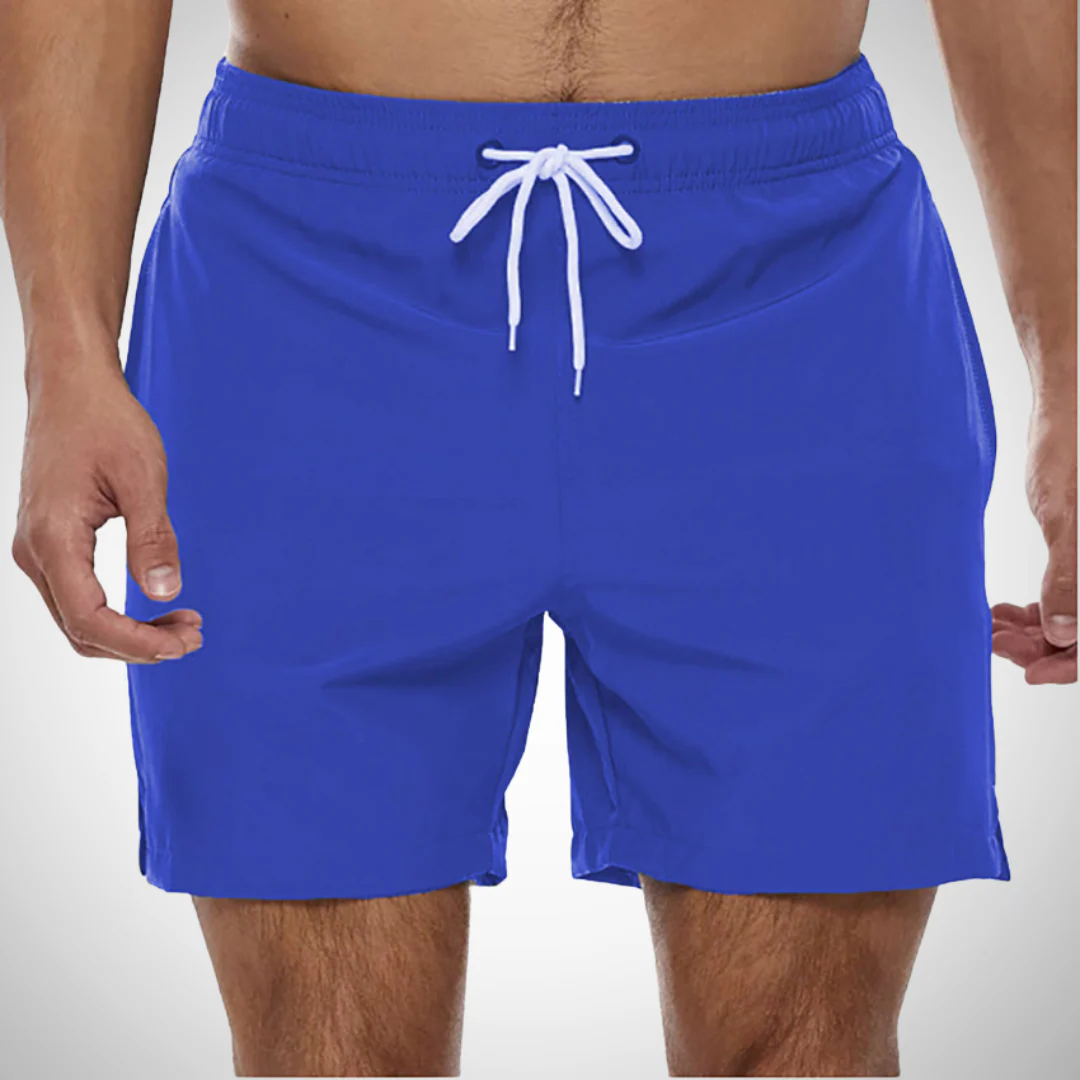 Komfortable Herren Badehose im einfarbigen Design - Image 7