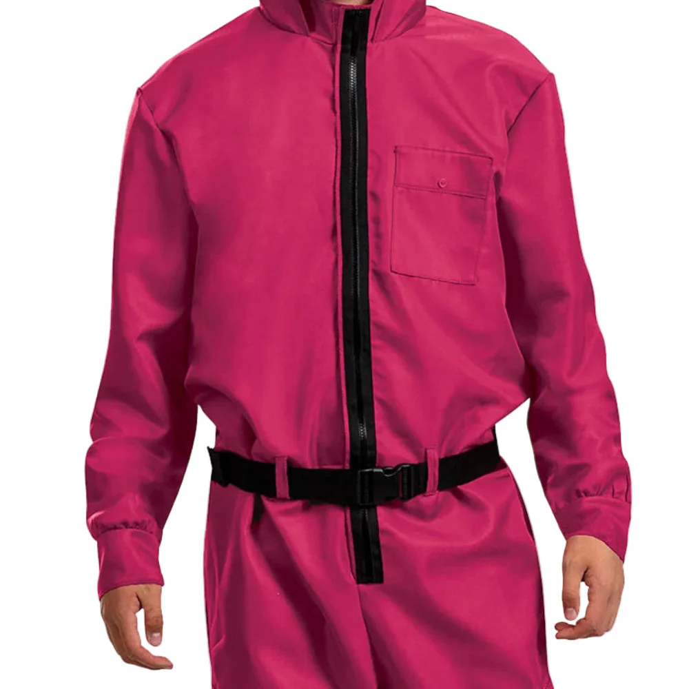 Kostüm Erwachsene Overall mit Maske Halloween Fasching Cosplay - Image 3