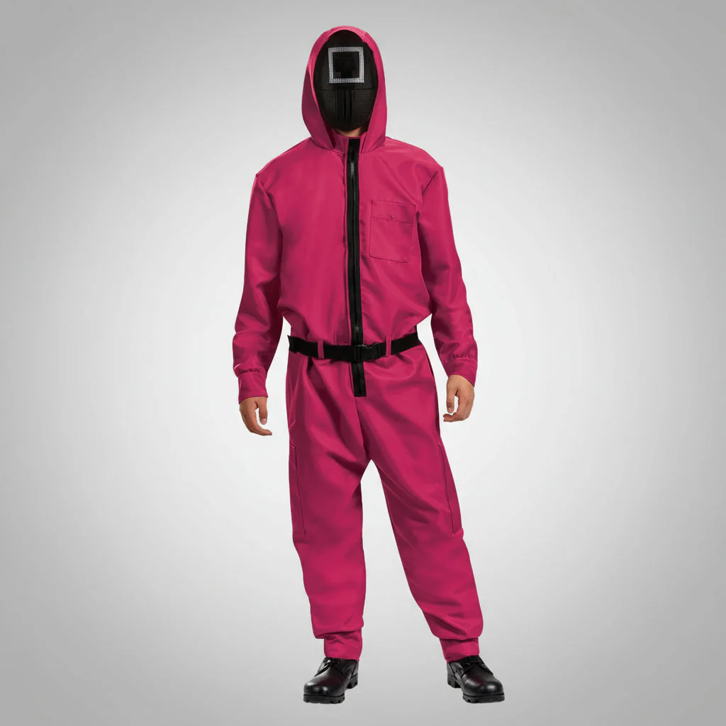 Kostüm Erwachsene Overall mit Maske Halloween Fasching Cosplay - Image 7
