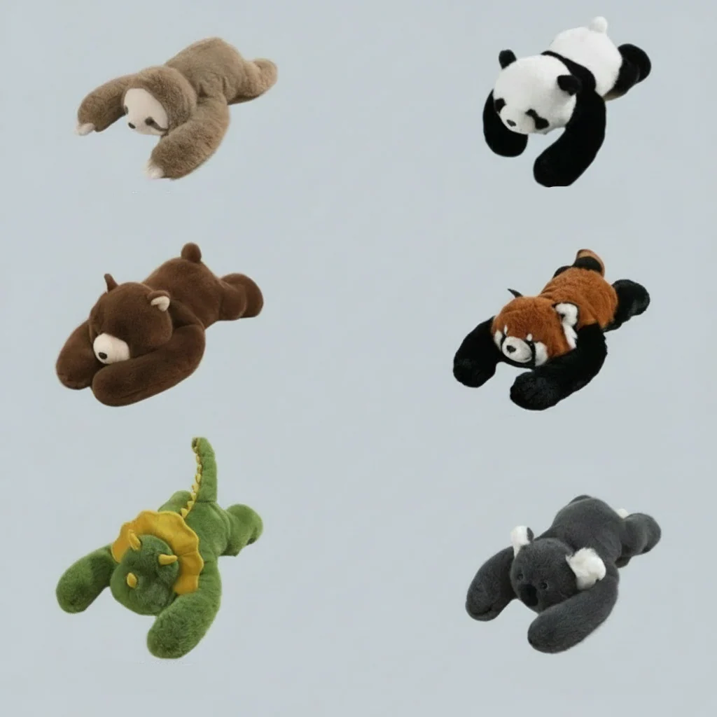 Kuschelkissen Plüsch Tierfigur Weiches Beruhigungsspielzeug - Image 8