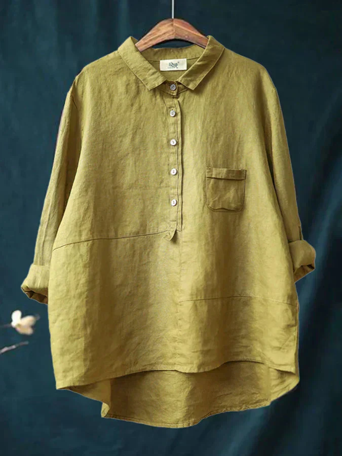 Langärmelige Bluse für Damen - Image 5