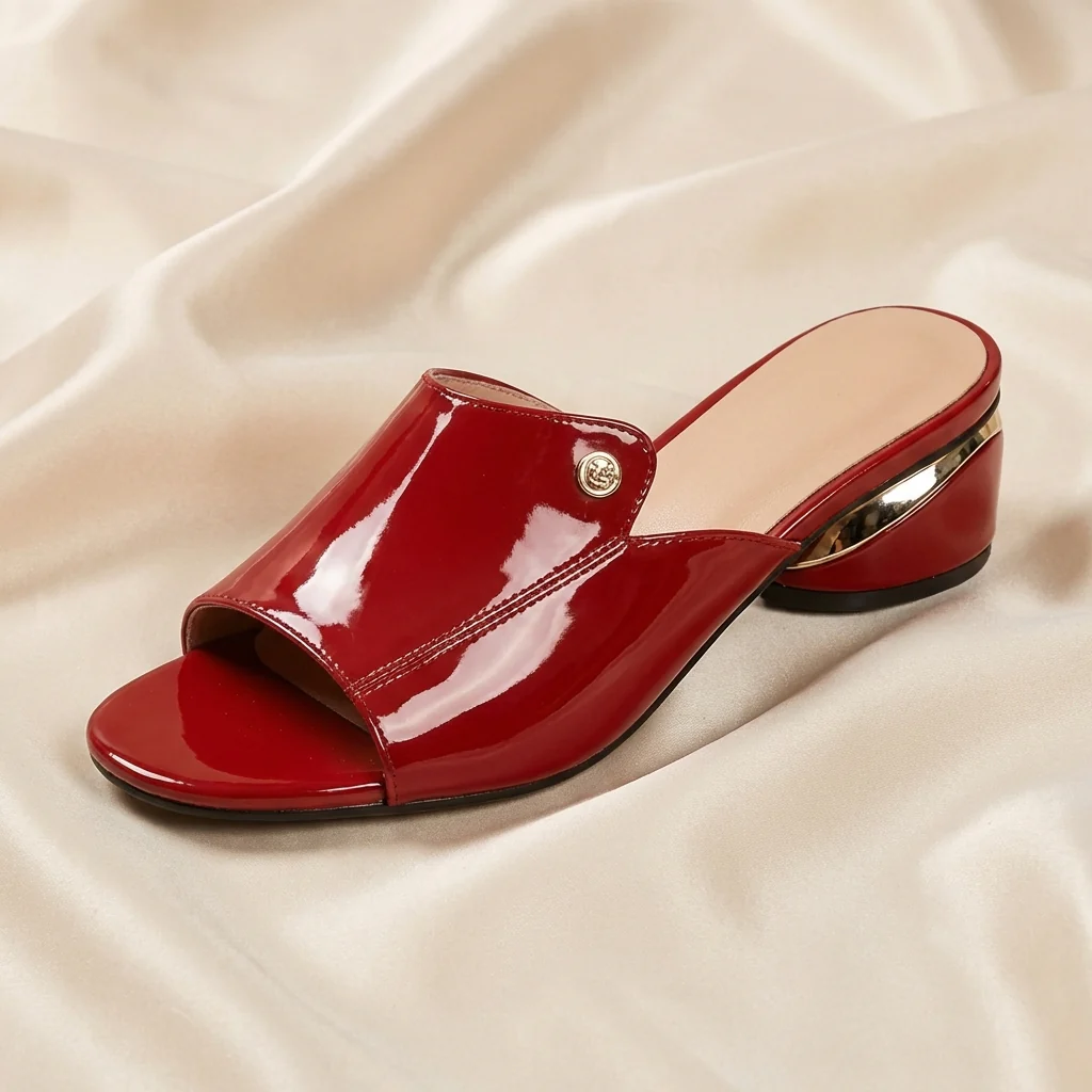 Lara | Stilvolle Heels Damen Slide Look - Image 4