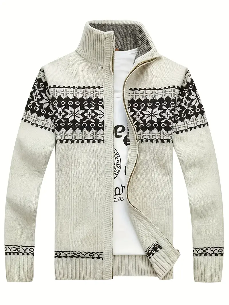 Lässige skandinavische Strickjacke - Ulrich - Image 2