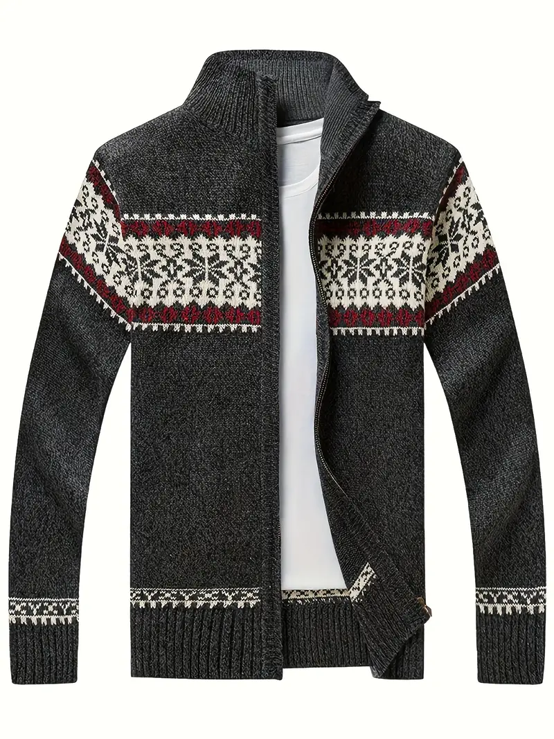 Lässige skandinavische Strickjacke - Ulrich - Image 3