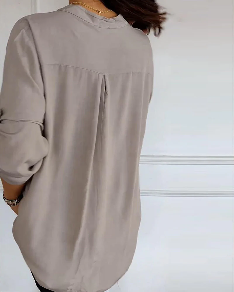 Lea | Damen Casual Top elegant mit glitzernden Pailletten - Image 11