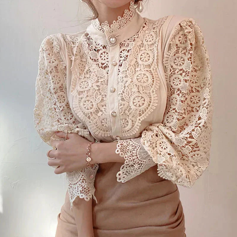 Lea | Hohlblumen bluse - Image 6