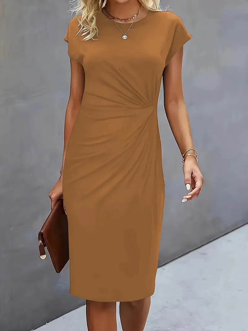 Lea | Klassisches Rundhals-Kleid für Damen - Image 14