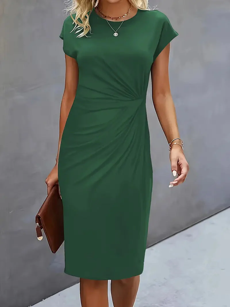 Lea | Klassisches Rundhals-Kleid für Damen - Image 16