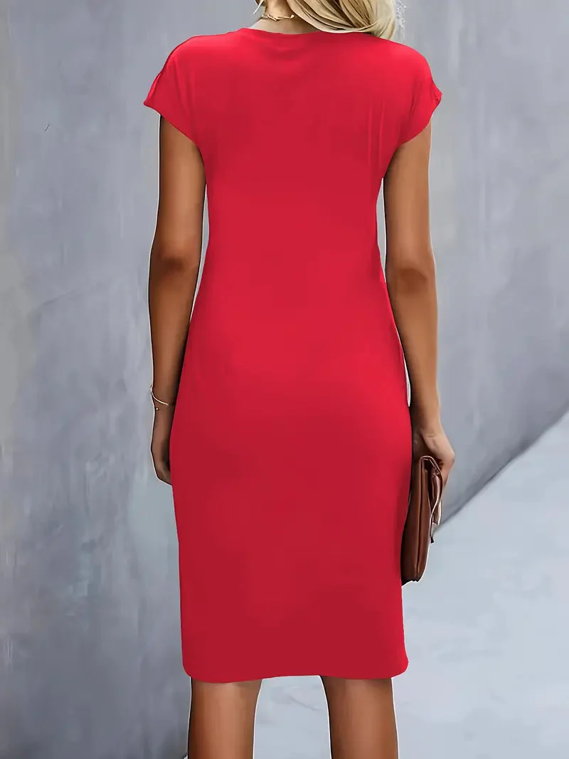 Lea | Klassisches Rundhals-Kleid für Damen - Image 6