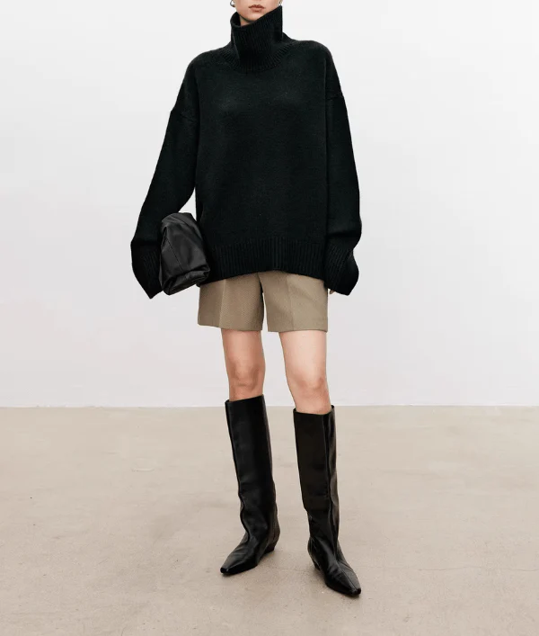 Lea | Stilvoller Pullover Damen mit Rollkragen - Image 17