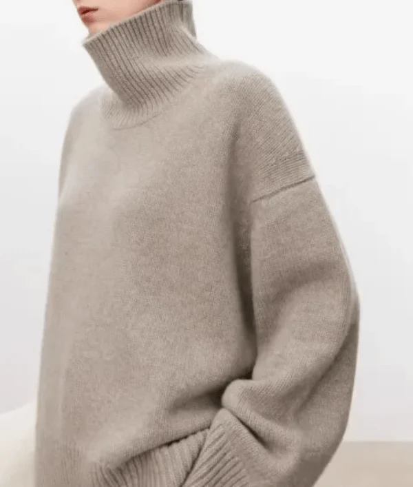 Lea | Stilvoller Pullover Damen mit Rollkragen - Image 3