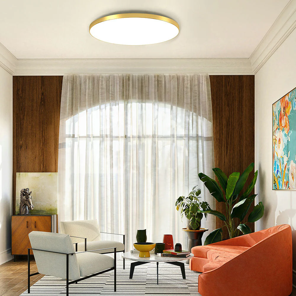 LED Deckenleuchte Rund Flach Modern Acryl - Image 4