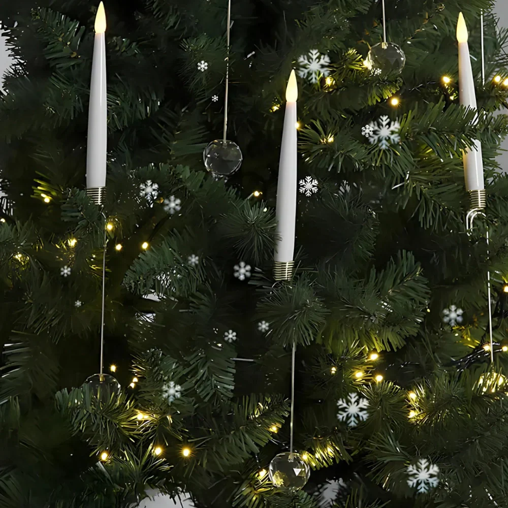 LED Weihnachtsbaumkerzen mit Fernbedienung