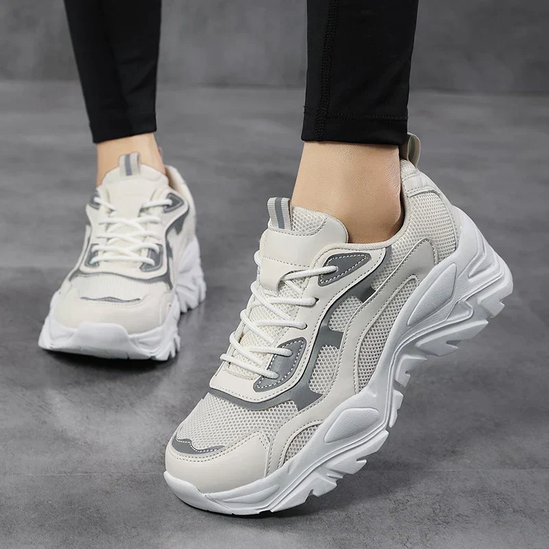 Veronika | Damen Leichte Mesh Wanderschuhe Dicke Sohle – Mesh Trailschuhe 2026