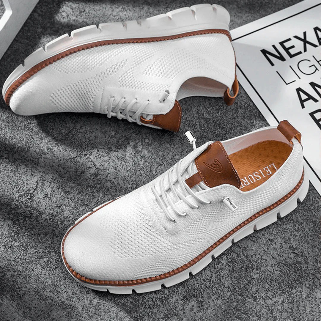 Leichte und atmungsaktive elegante Sneakers für Männer mit Anti-Rutsch-Design - Image 4