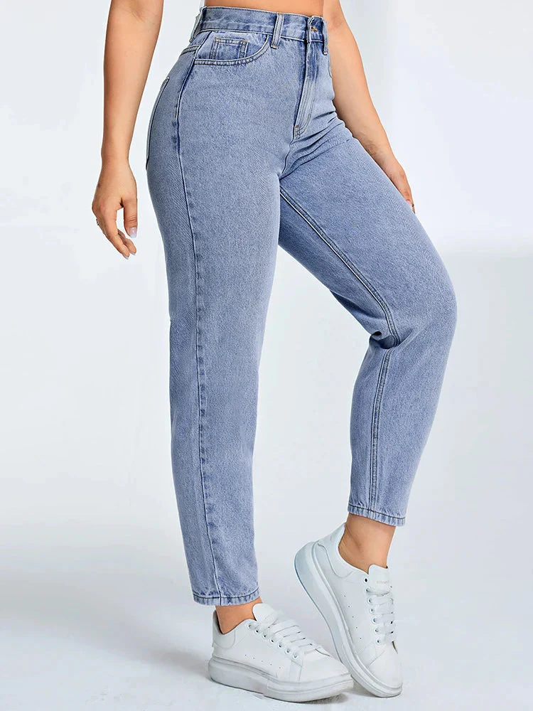 Lena | Moderne Mom Jeans mit Hohem Bund - Image 2