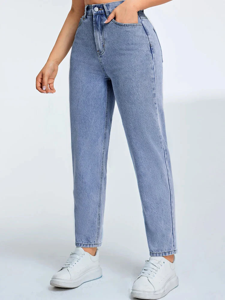Lena | Moderne Mom Jeans mit Hohem Bund - Image 3