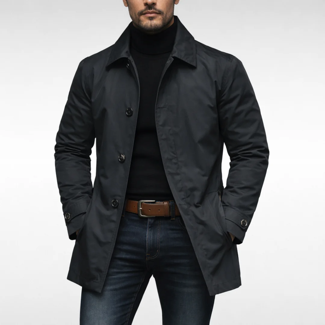 Leon | Eleganter Herrenmantel mit modernem Schnitt - Image 13