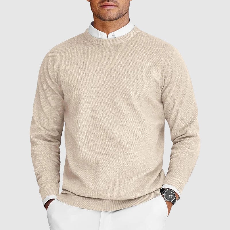 Leon | Ferran Herren Crew Pullover aus Kaschmir - Image 4