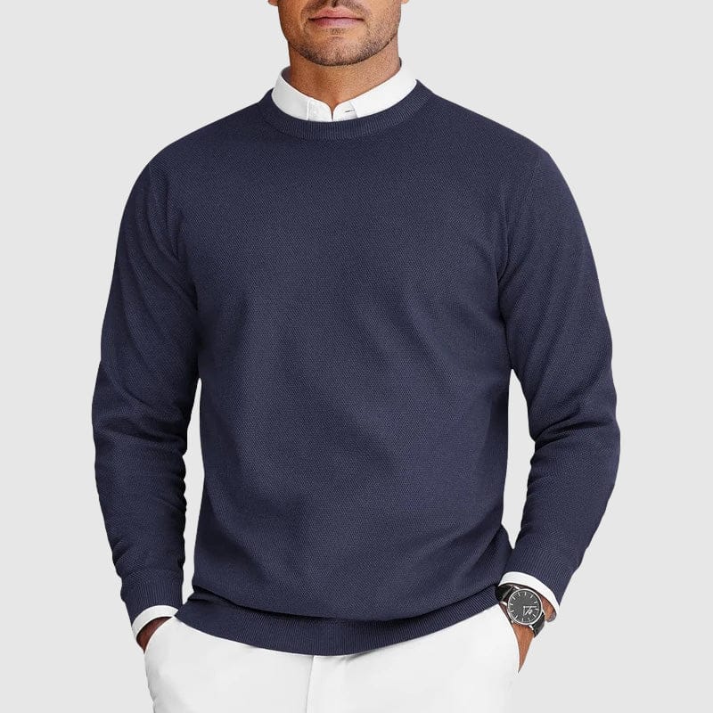 Leon | Ferran Herren Crew Pullover aus Kaschmir - Image 5