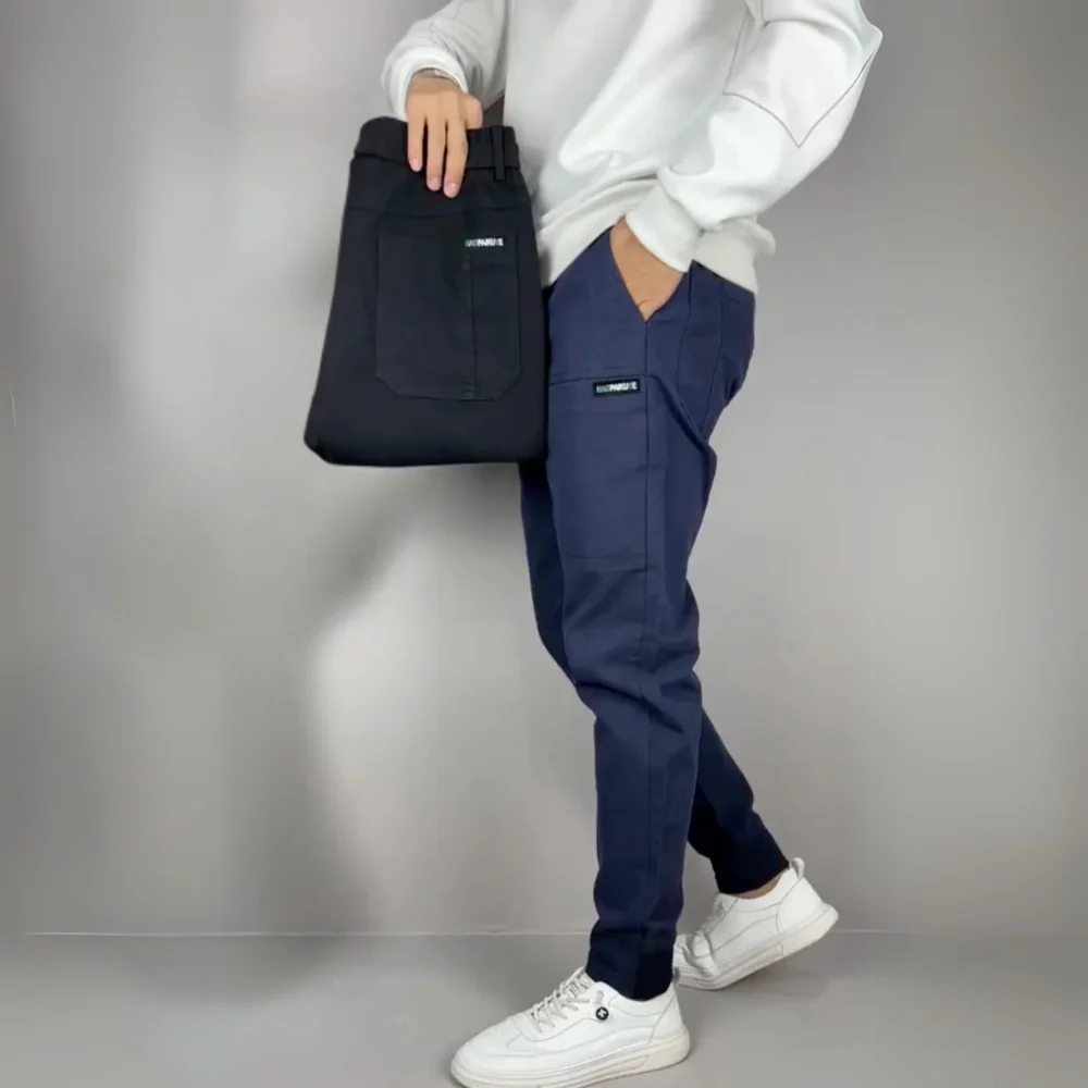 Leon | Stylishe Herren Stretch-Cargohose für Alltag
